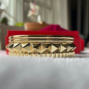 "Gracie" Rebel by Waterford Cuff Bracelet - Gold Color
